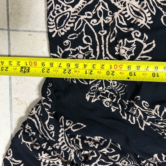 Lucky Brand 2XL/2G Boho Paisley  Flowy 3/4 Length Sleeve lightweight Blouse - Picture 5 of 12